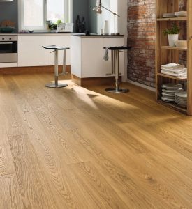 Eg plankegulv klar olie, exklusiv børstet 4V - Billede 2