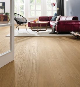 Eg plankegulv purohvid olie, exklusiv børstet 4V - Billede 2