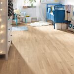 Eg hvid matlak børstet - 3-stavs