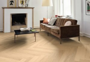 Haro sildebensgulv maxi, Eg invisible markant, børstet, matlak