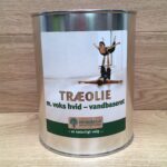 Træolie med voks - hvid