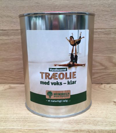 Træolie med voks klar