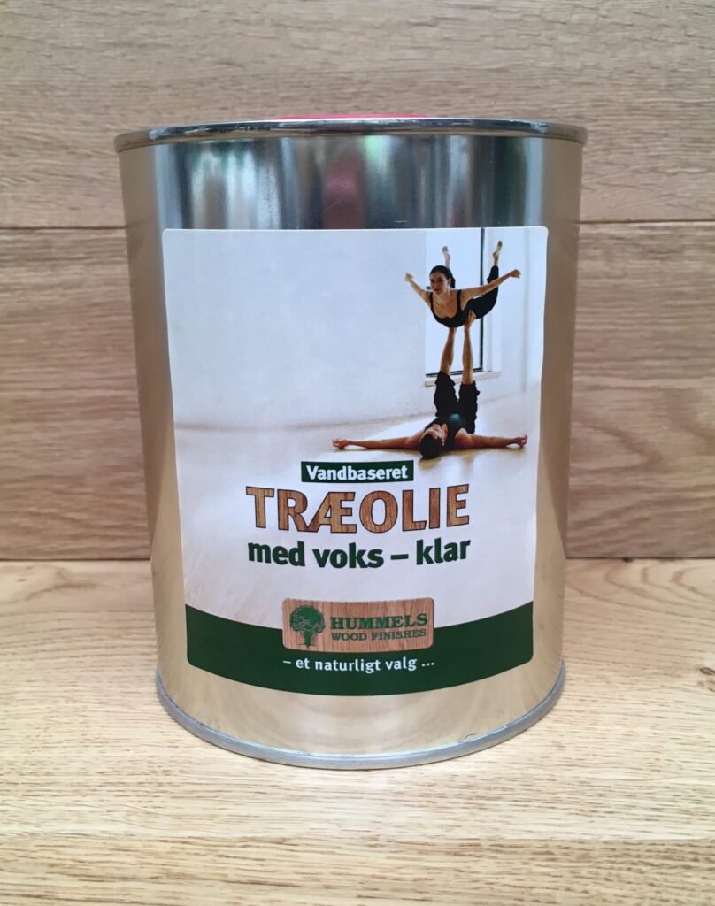 Træolie med voks klar