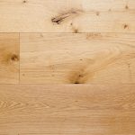 Ege plank rustik børstet klar olie, 260 mm